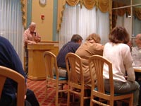 Gordon speaks at
FRPA quarterly dinner meeting in January